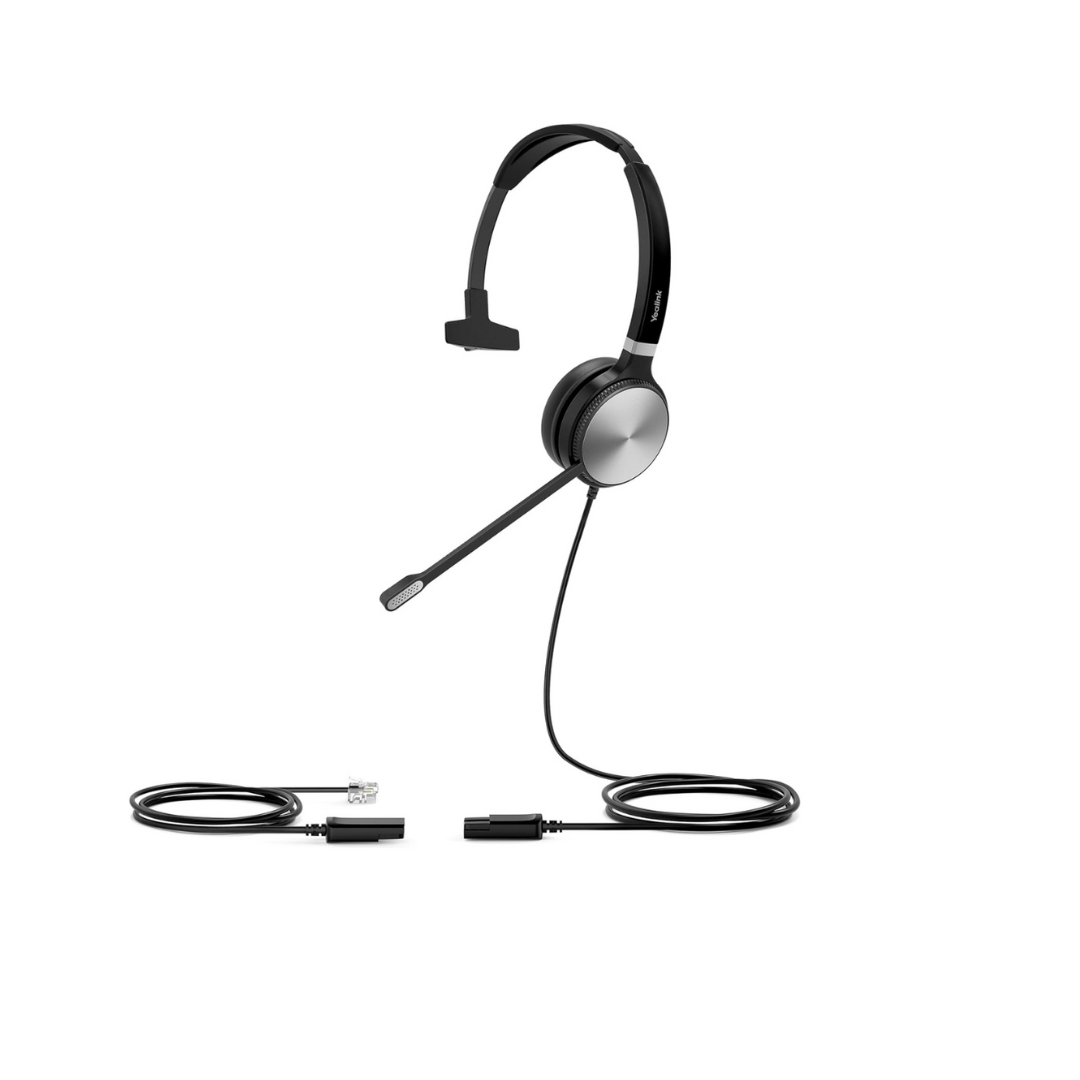 Yealink YHS36 Mono (Monaural) Headset with Quick Disconnect