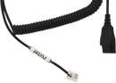 Axtel QD/RJ - coiled, 0,5 – 2m, 03