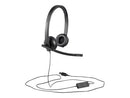 LOGITECH - H570e STEREO Headset - USB/A - with Leatherette Pad (UC Version)