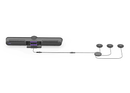 LOGITECH - Rally Mic Pod Cat Coupler - Graphite