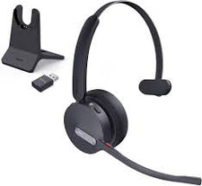 YEALINK - WH64 HYBRID MONO (Dect and Bluetooth) Headset, Connects to PC, IP Phone and Mobile, USB-C, without Base (Microsoft)