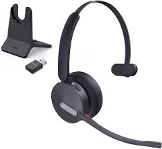 YEALINK - WH64 HYBRID MONO (Dect and Bluetooth) Headset, Connects to PC, IP Phone and Mobile, USB-C, without Base (Microsoft)