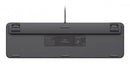 LOGITECH - K620 Wired Keyboard only- Graphite - USB-C
