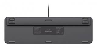 LOGITECH - K620 Wired Keyboard only- Graphite - USB-C
