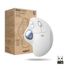 LOGITECH - ERGO M575 for Business - Off White - Bluetooth