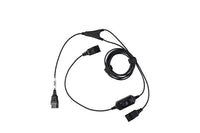 Axtel Training cord Y with MUTE