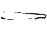 Axtel QD/RJ - coiled, 0,5 – 2m, 05