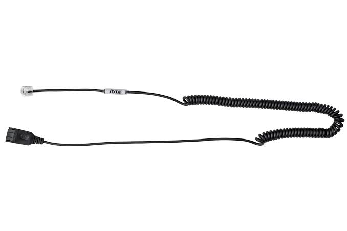 Axtel QD/RJ - coiled, 0,5 – 2m, 05