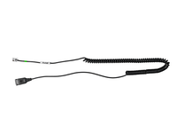 Axtel QD/RJ - coiled, 0,5 – 2m, 05