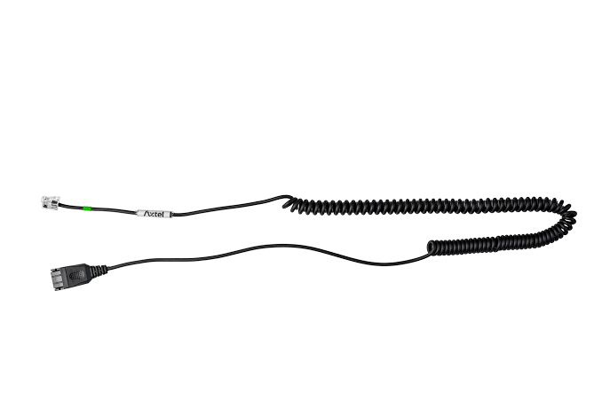 Axtel QD/RJ - coiled, 0,5 – 2m, 05