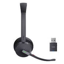 YEALINK - WH64 HYBRID MONO (Dect and Bluetooth) Headset, Connects to PC, IP Phone and Mobile, USB-C, without Base (Microsoft)