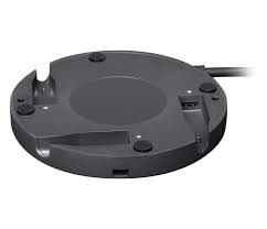 LOGITECH - Rally Mic Pod Hub for the Logitech Rally Ultra-HD ConferenceCam - Graphite Mic Splitter