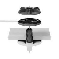 LOGITECH - Mic Pod Pendant Mount - Off White
