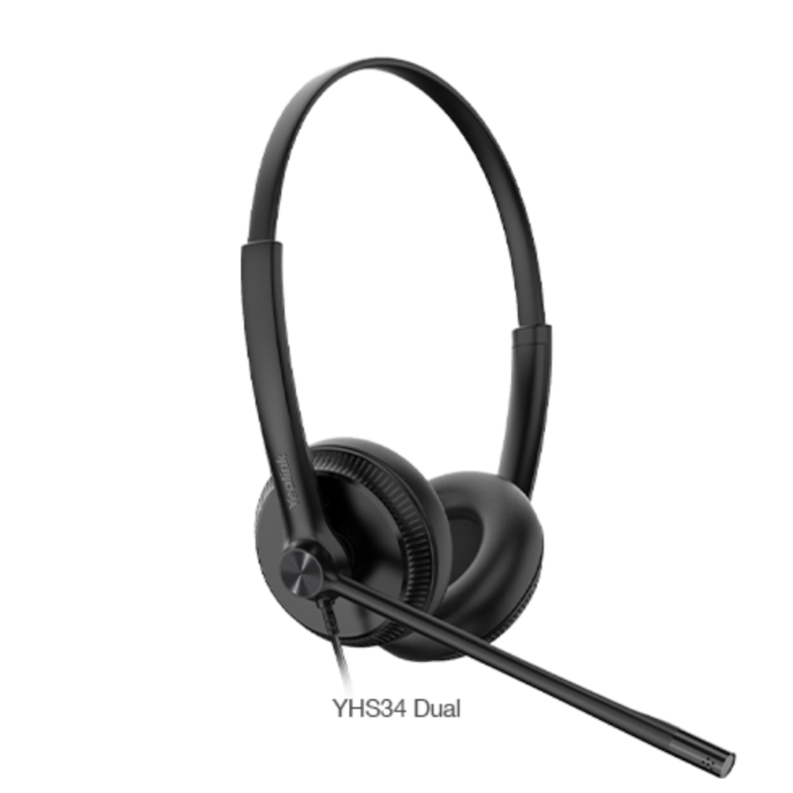 YEALINK - YHD342, YHS34 Dual Headset only, without QD-RJ9 cord.