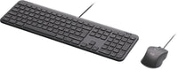 LOGITECH - MK620 Wired Combo (Keyboard and Mouse) - Graphite USB-C