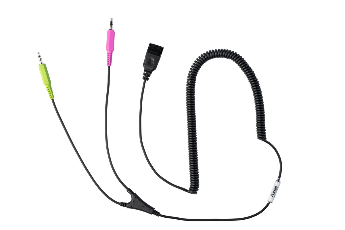 Axtel QD/2 x 3,5 mm jack