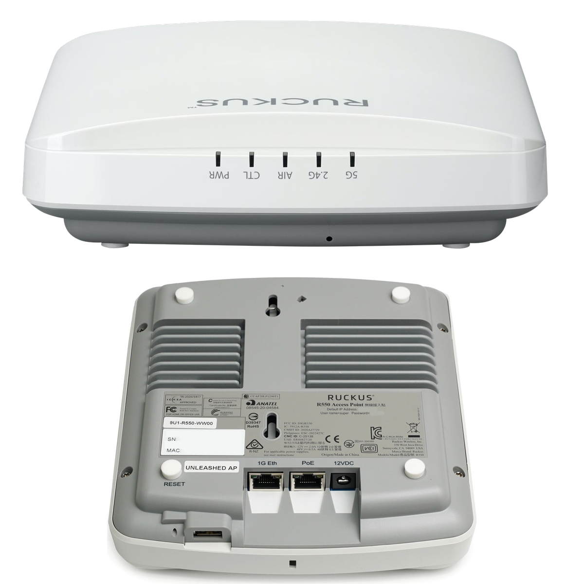 RUCKUS R550 Indoor Wireless Access Point