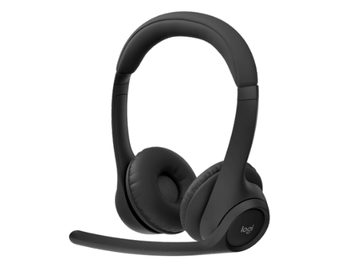 LOGITECH - Zone 305 - Headset Black - 2.4GHZ Bluetooth Direct (UC Version) with USB A dongle