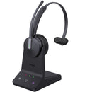 YEALINK - WH64 MONO (Dect and Bluetooth) Headset, Connects to PC, IP Phone and Mobile, USB-C, with Base (Microsoft)