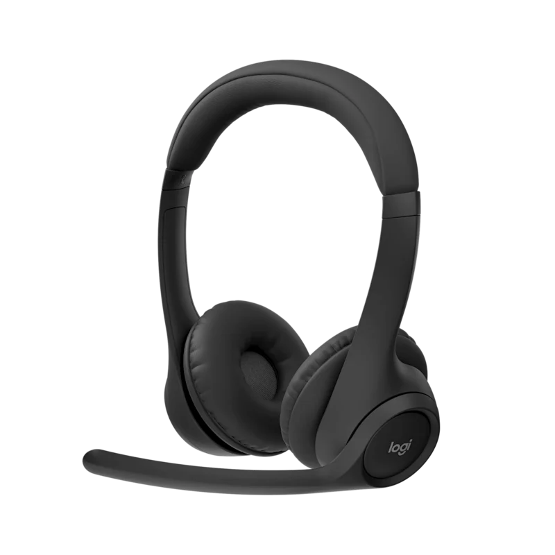 LOGITECH - Zone 305 - Headset Black - 2.4GHZ Bluetooth Direct (UC Version) with USB A dongle