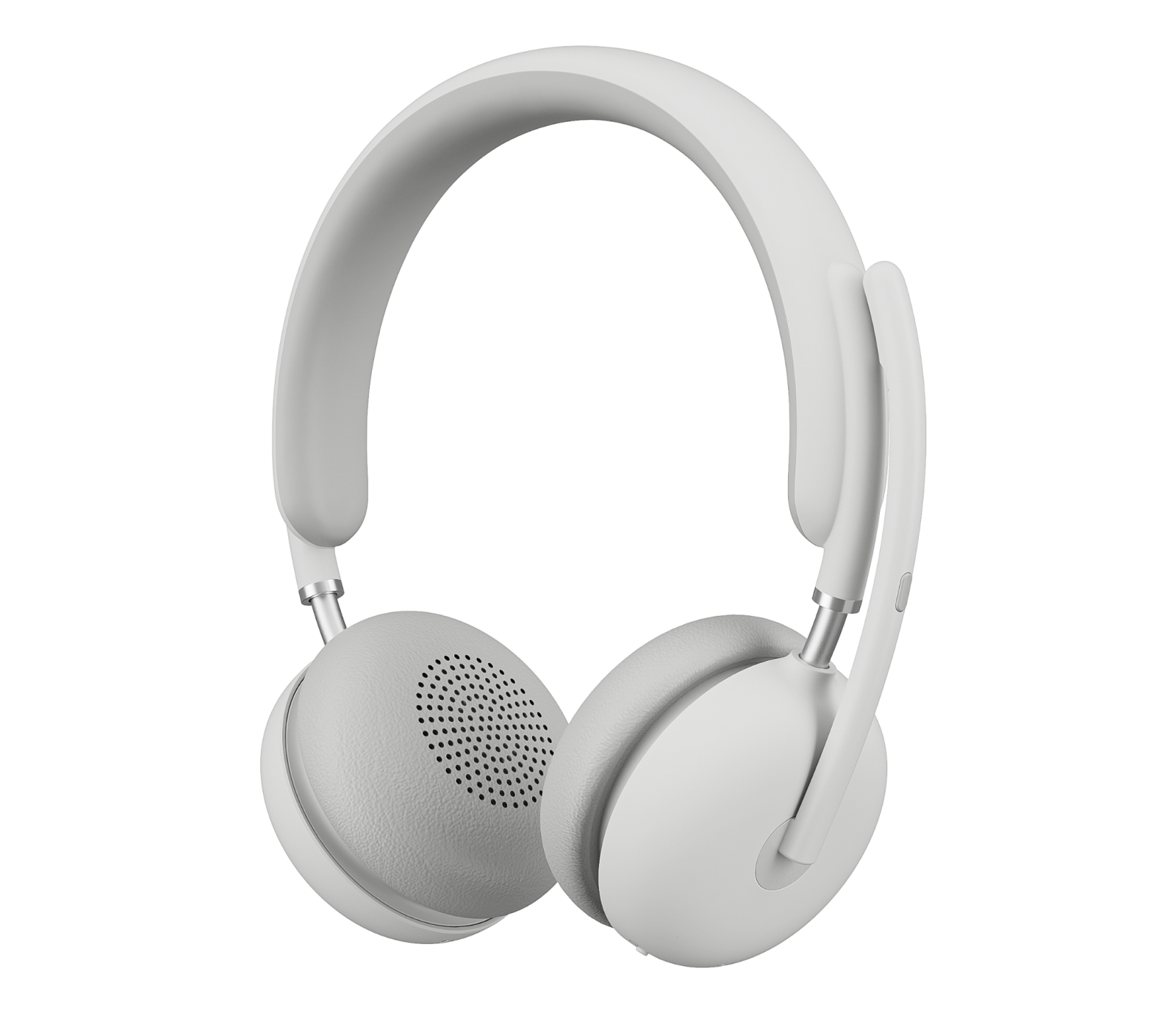 LOGITECH - Zone Wireless 2 UC - Headset Off White,Microsoft Teams - 2.4GHZ/Bluetooth No Stand